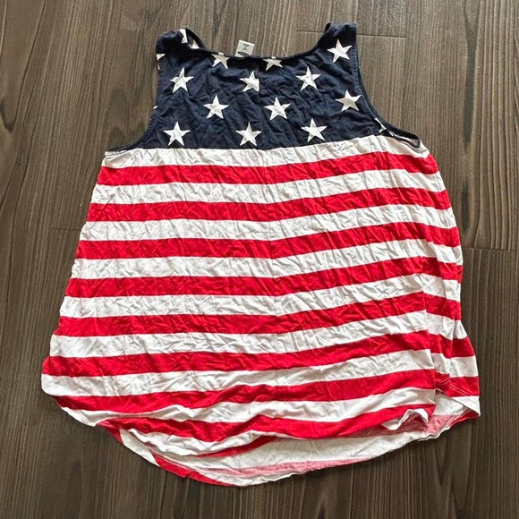Old Navy Tops - Old Navy American Flag Tank Top